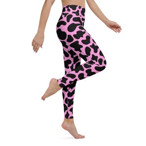 Kuh Druck Leggings