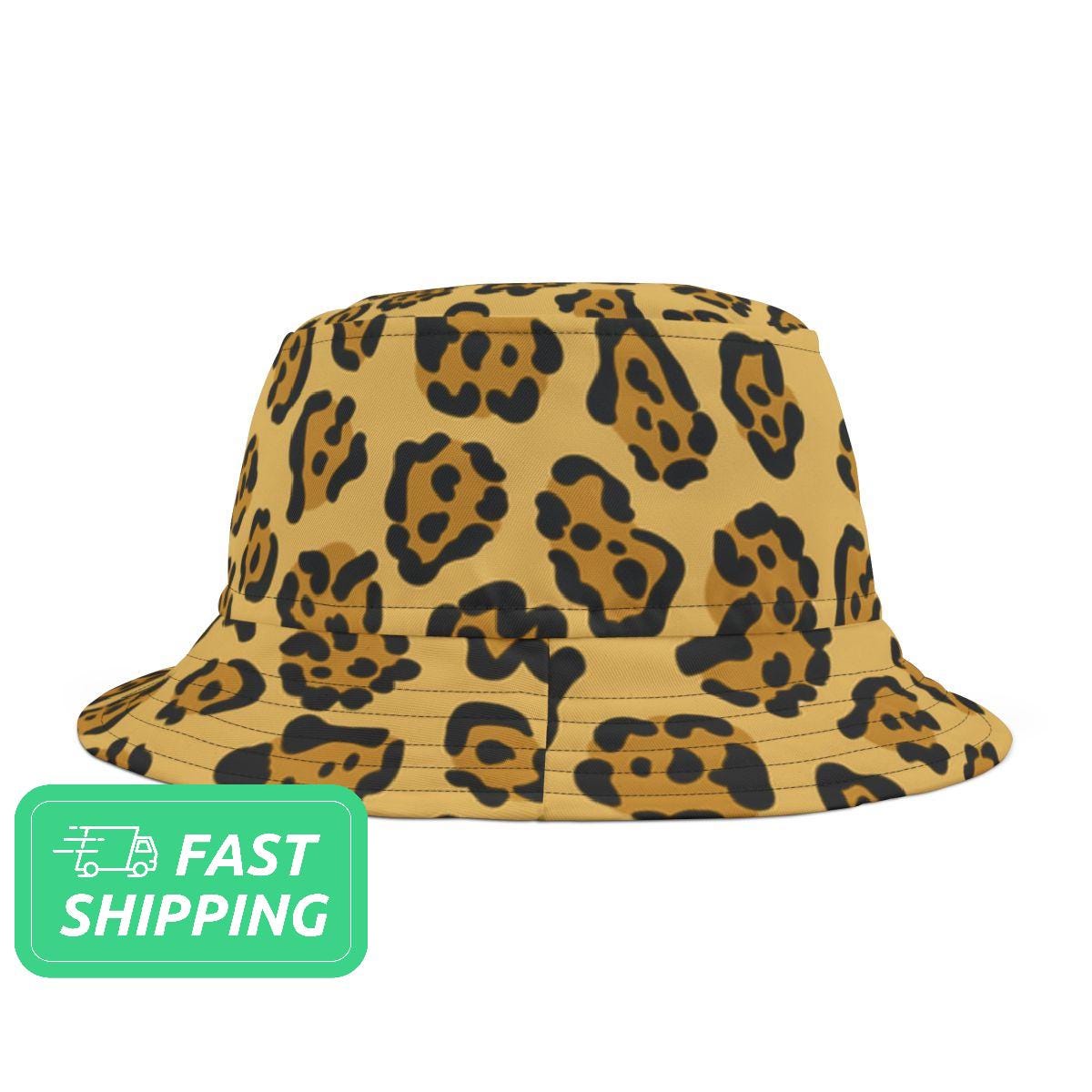 Jaguar Pattern Bucket Hat / Cougar Pattern Bucket Hat 