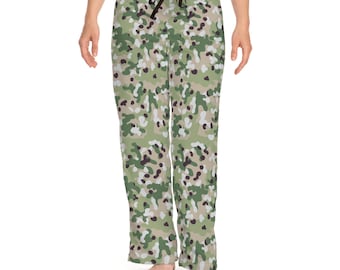 Pantalones de pijama con estampado de camuflaje forestal / Pantalones de pijama con estampado de camuflaje / Pantalones de pijama camuflados