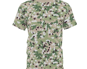 Wald Camo T-Shirt / Camouflage T-Shirt / Camouflaged T-Shirt / T Shirt / TShirt