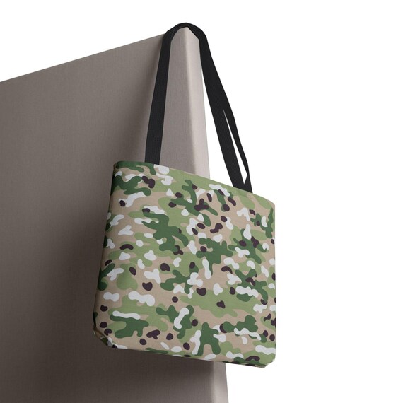 Forest Camo Tote Bag / Camouflage Tote Bag / Camouflaged Tote Bag
