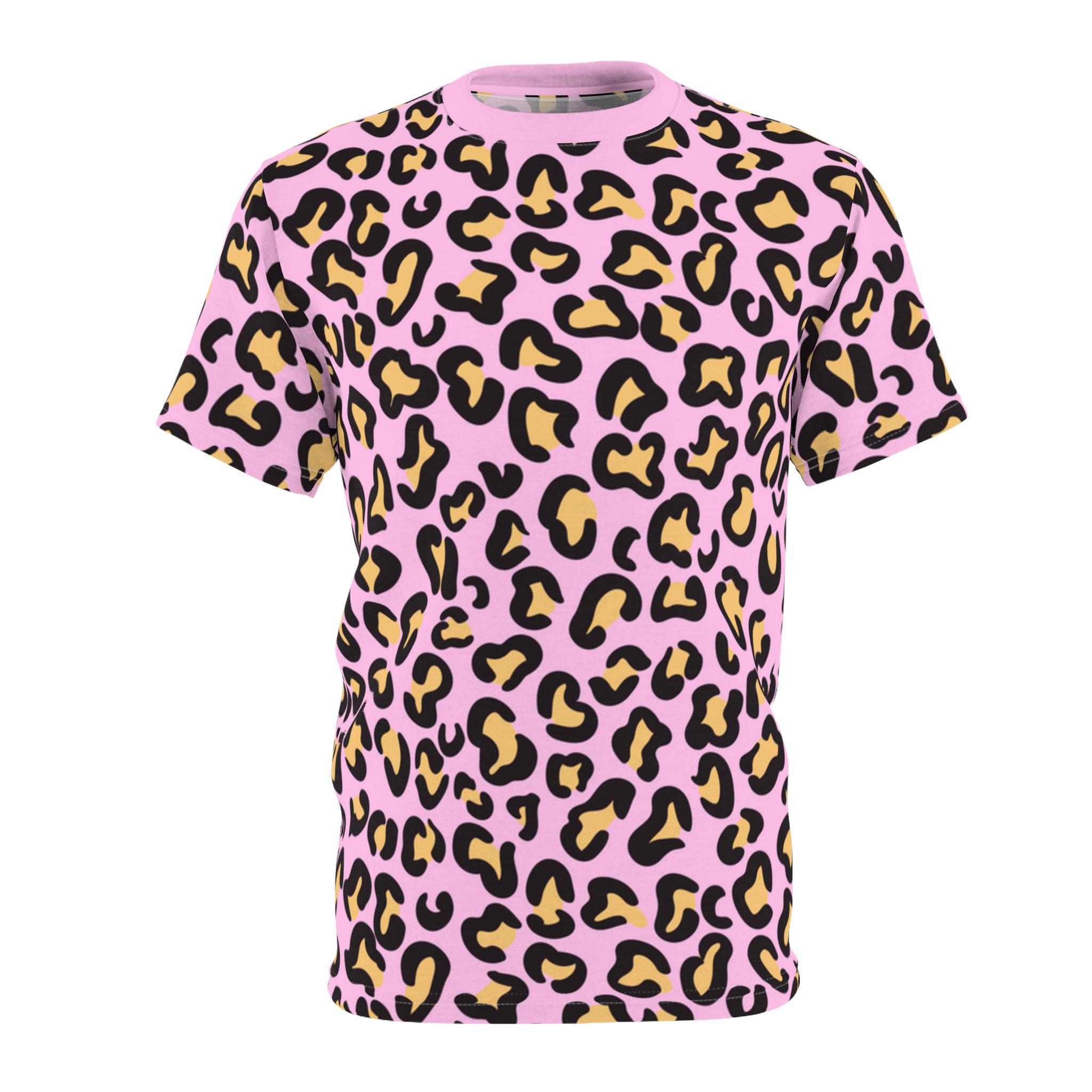 Pink Leopard T-shirt / Safari Cheetah T-shirt / Tee Shirt / Tshirt