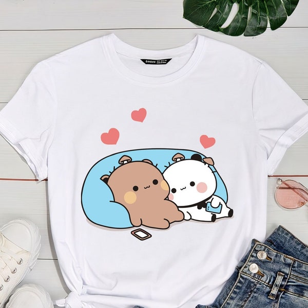 Bubu Dudu T-Shirt Damen - Lustiges Kawaii Design Aus 100% Baumwolle