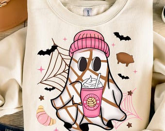 Aqui Espantan Png, Mexican Halloween Png, Spanish Halloween Png, Mexican Ghost Png,Spooky Latina, Spooky Conchas Png, Regalos Es Espanol