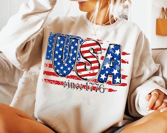 USA Since 1776 Png, Fourth Of July Png, USA PNG, America png, Patriotic Flag Png, Independence Day Png, Sublimation Designs