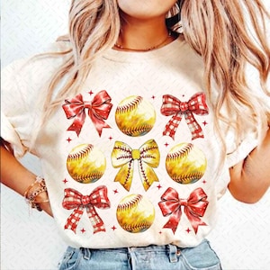 Vintage Softball Bow Png, Bow Softball Png Sublimation, Coquette Softball Png Shirt Design, Mama Png Download, Game Day Softball Sublimation