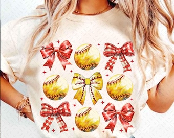 Vintage Softball Bow Png, Bow Softball Png Sublimation, Coquette Softball Png Shirt Design, Mama Png Download, Game Day Softball Sublimation