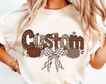 Custom Fall Coquette PNG, Fall Coquette Pumpkin, Fall Vibes Png, Autumn Doodle, Coquette Mama Nana Gigi sublimatie downloaden, instant download