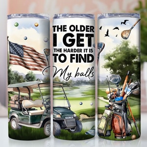 Funny Golf Tumbler Wrap, Golf Tumbler Wrap, Golf Lover Tumbler, Sublimation Tumbler Design Download - 20oz Tumbler Wrap for Straight/Tapered image 1
