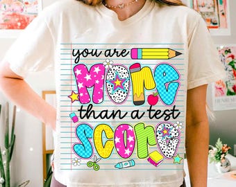 Je bent meer dan een testscore png, doe je best png, doe je best png, testdag png Ontwerpsublimatie, staatstesten png, testcoördinator