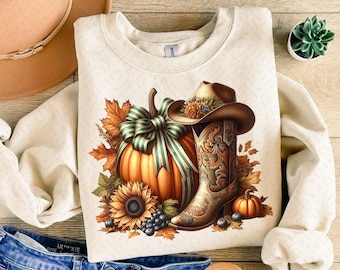 Howdy Pumpkin png, Western Herbst png, Herbst png, Herbst Coquette Bow PNG, Herbst Vibes png, Western png, Country Herbst png, Cowgirl png, png design