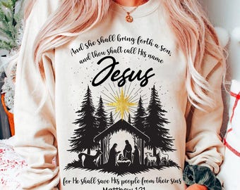 Natal de Jesus PNG, Ela dará à luz um filho PNG, Ó vinde, adoremos-o, Presépio PNG, Natal cristão PNG, Boho Jesus PNG