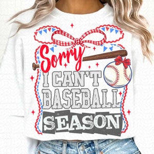 Retro Tut mir leid, ich kann nicht Baseball Saison PNG, Karierter Baseball Kokette Png, Spieltag Baseball Png, Baseball Mama Png, Baseball Shirt Png Design