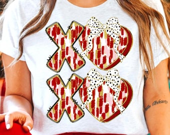 XOXO Valentine Day Heart Brushstroke png, Valentine png, Valentines day Png, xoxo png, valentine png designs, Coquette Valentine Png