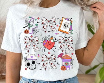 Spooky nurse png, Boo Boo Crew Png,Halloween Nurse Png,Halloween Png,Nurse Png,Retro Nurse Png,Ghost Nurse Png,nurse coquette png,Nurse bow