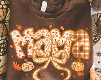 Preppy Floral Fall Mama png, Fall Pumpkin Png, Pumpkin Lace png, Floral Mama Fall png, Autumn png, Coquette Fall png, Pumpkin Spice