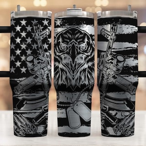 40oz tuimelaar wrap SVG-bestand voor laser, waterfles SVG voor laser, patriottische SVG, wij de mensen SVG-bestand, tuimelaar gravure SVG, gegraveerde SVG afbeelding 1