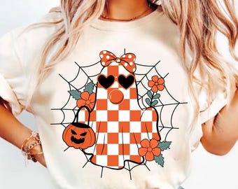 Cute ghost blowing bubble png,Halloween png,flower bougie png, bougie ghost,Halloween Tshirt design png, mug png,Trending png, dtf, png,gift