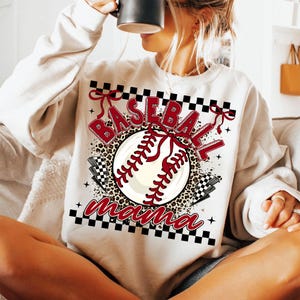 Retro baseball Mama Png Checkered, baseball Mama Png, baseball Coquette Bow Png, baseball Bow Png, Retro baseball Mama Png Sublimation