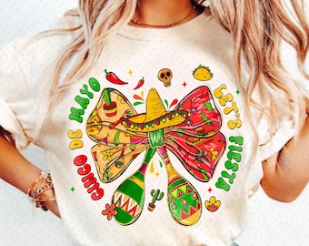 Cinco De Mayo Coquette Png, Cinco De Mayo Png, messicano Png Tequila Png Margarita Sublimation Fiesta Png, Cinco De Mayo Shirt Design