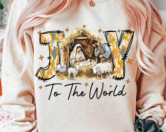 Joy To The World Png, Coquette Jesus Christmas Png, Baby Jesus Png, Christian Christmas Png, Bible Verse Png, Nativity Scene , Oh Holy Night