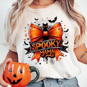 Spooky Mama png, retro halloween png, trending png, Gothic png, Bat halloween png, Mama png, Witch png, Spooky mini png, Mama mini png