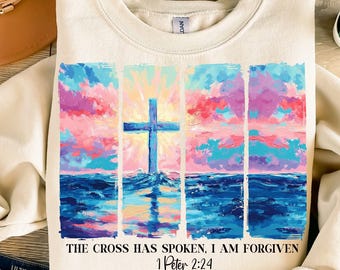 Easter PNG Religious Designs Christian Tshirts Brushstroke PNG Best Selling Easter Shirt Designs Colorful Summer PNG Cross Svg Popular Cute