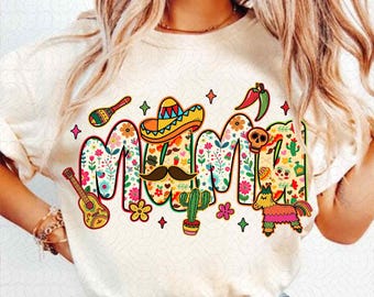 Cinco de Mayo Mama Png, México Png, Tacos Png, Chapéu Mexicano Png, Festa Mexicana, Festival Mexicano Feminino 2025 Png, Nacho Average Fiesta
