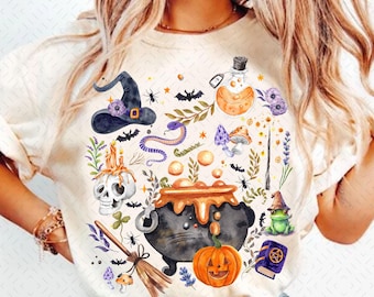 Halloween Png,Spooky season png,Boho Halloween,Witch Craft png,Retro Halloween png,Spooky Bitch,Pretty Girls Walk,Vintage png,Witchy png
