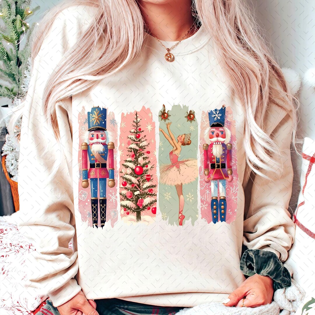 Retro Nutcracker Christmas PNG, Preppy Christmas Png, Holiday Vibes Png ...