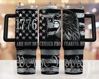 1776 angstige mannen patriottische wij de mensen wrap SVG voor 40oz Tumbler digitaal bestand ALLEEN, tuimelaar gravure SVG, gegraveerde SVG, wij de mensen SVG