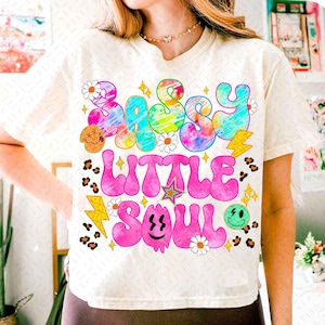 Sassy Little Soul Png, Little Soul Sublimation PNG Design, Sublimation for Kids, PNG Designs for Girls, Sublimation for Girls, Toddler Png