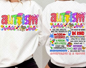 Autism World Tour Png, Autism Awareness Month Png, Awareness Month Gift Png, Choose to Be Kind Svg, Autism Awareness Sublimation