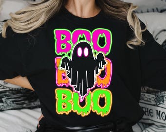 Halloween Neon Png, Halloween Ghost Neon Png, Halloween Pumpkin Png, Spooky Season Png, Spooky Season Png, Boujee Ghost, Spooky Vibe