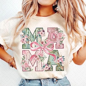 Floral Mama Coquette Png, Mama Flowers Png, Mothers Day Png, Retro Mama Png, Preppy Mama Png, Varsity Mama Png, Mama Bow Png, Cute Mama