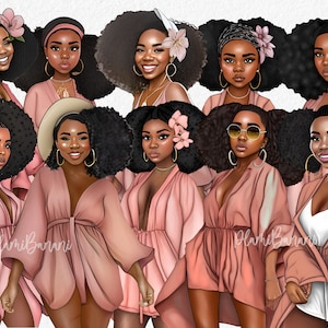 Black Girl Doll PNG, Chibi Dolls PNG Clipart, Children Clipart, Cute Kid Girl PNG, Hair Clipart, Fashion Kid Clipart, Fashion Girl Clipart