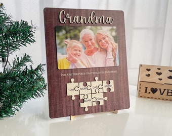 Mothers day gift, Mothers day gift from daughter, Mothers day puzzle, Mothers day puzzle sign, you are the piece that holds us together MD12