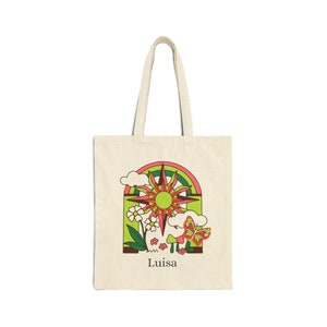 Personalized Cotton Canvas Tote Bag, perfect gift for many occasions image 2