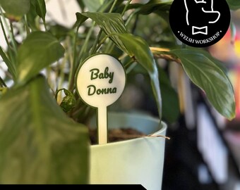 Custom Plant Name Tag – 3D Printed Garden Marker