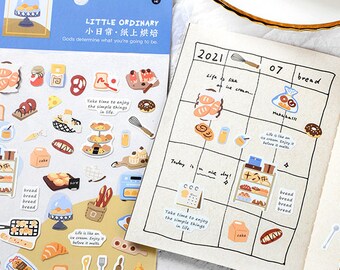 Cute Bakery Stickers