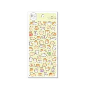Cute Hamster Stickers - Mind Wave Japan