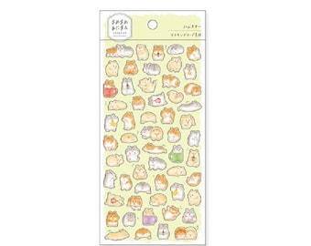 Cute Hamster Stickers - Mind Wave Japan