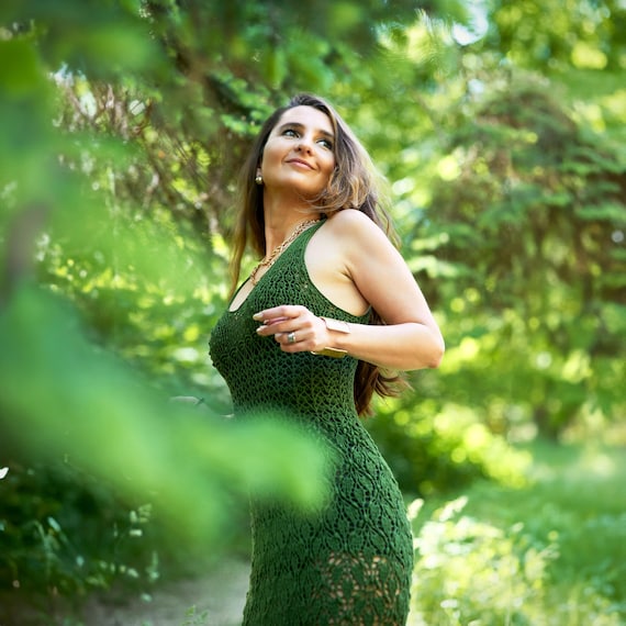 Ivy Dress - Crochet Pattern (english, Polish) - Etsy