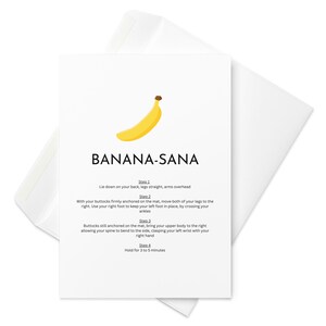 Ooflessshop - Banana-sana - Grußkarte