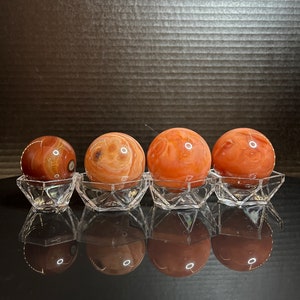 Carnelian Sphere, Carnelian Crystal Ball, Natural Carnelian Crystal, Crystal Sphere, Metaphysical Crystal