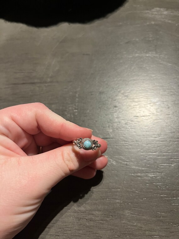 Larimar Rings, Larimar Sterling Silver