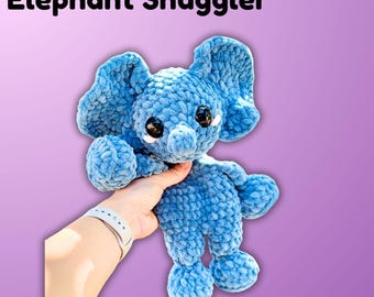 Low Sew Elephant Snuggler - NUR digitale Datei