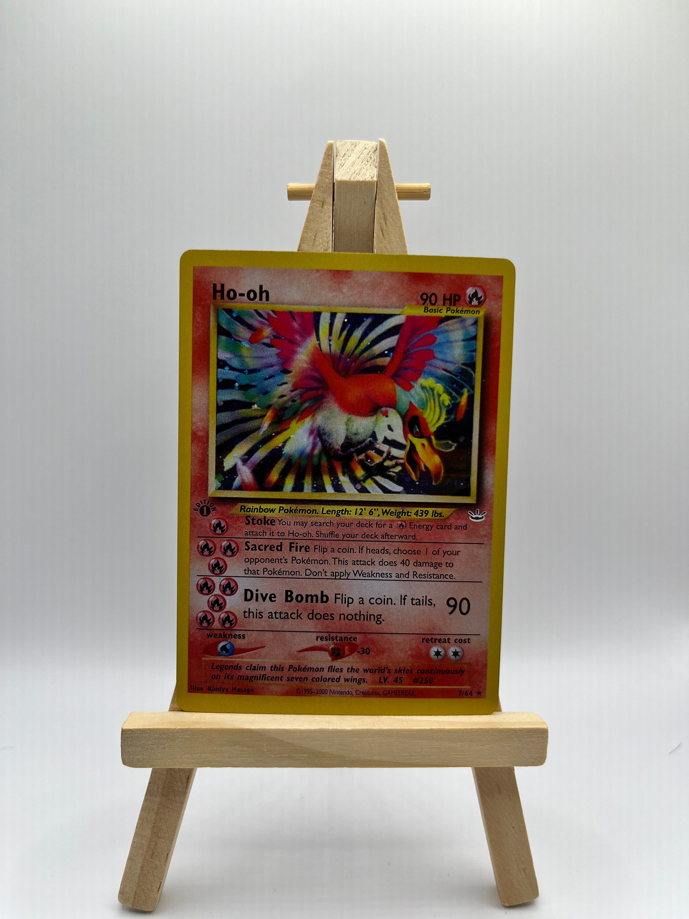 Ho-oh (7/64) [Neo Revelation 1st Edition]