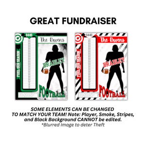 Football Fundraiser Flyer, Fill My Football, Youth Football, Pee Wee, Youth Sports Fundraiser, Flag Football, Tackle Football, Unique