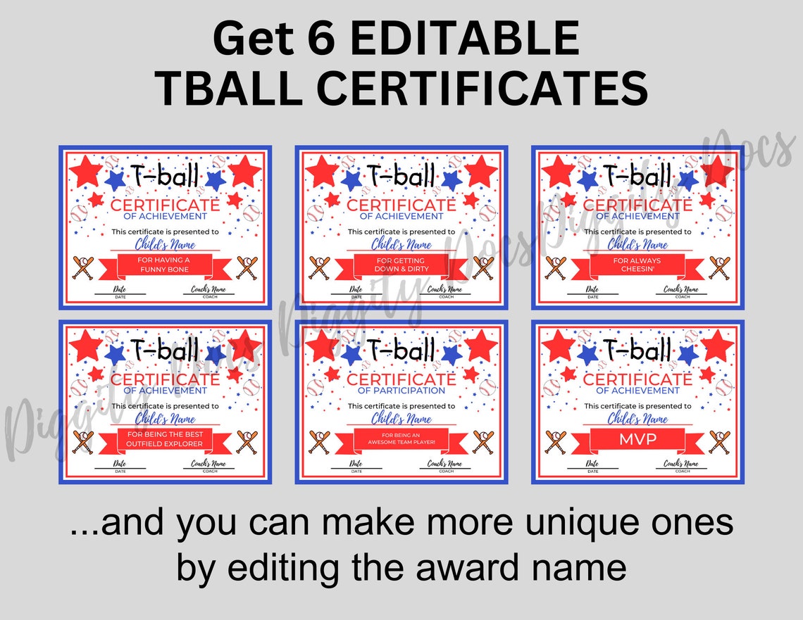 T BALL EDITABLE Award Certificates - Il 1140xN.4981052354 Pu04